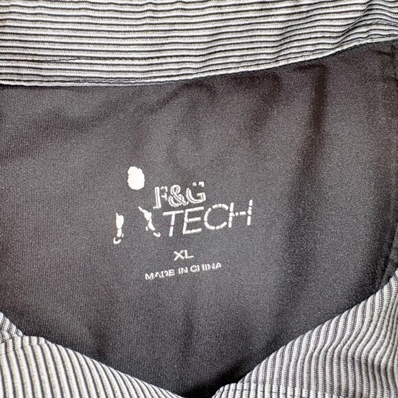 F&G Tech Polo Golf Shirt Greenbriar Hills Country Club Logo on Sleeve Sz XL - Picture 2 of 8